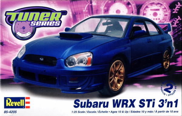 Revell subaru wrx sti on sale